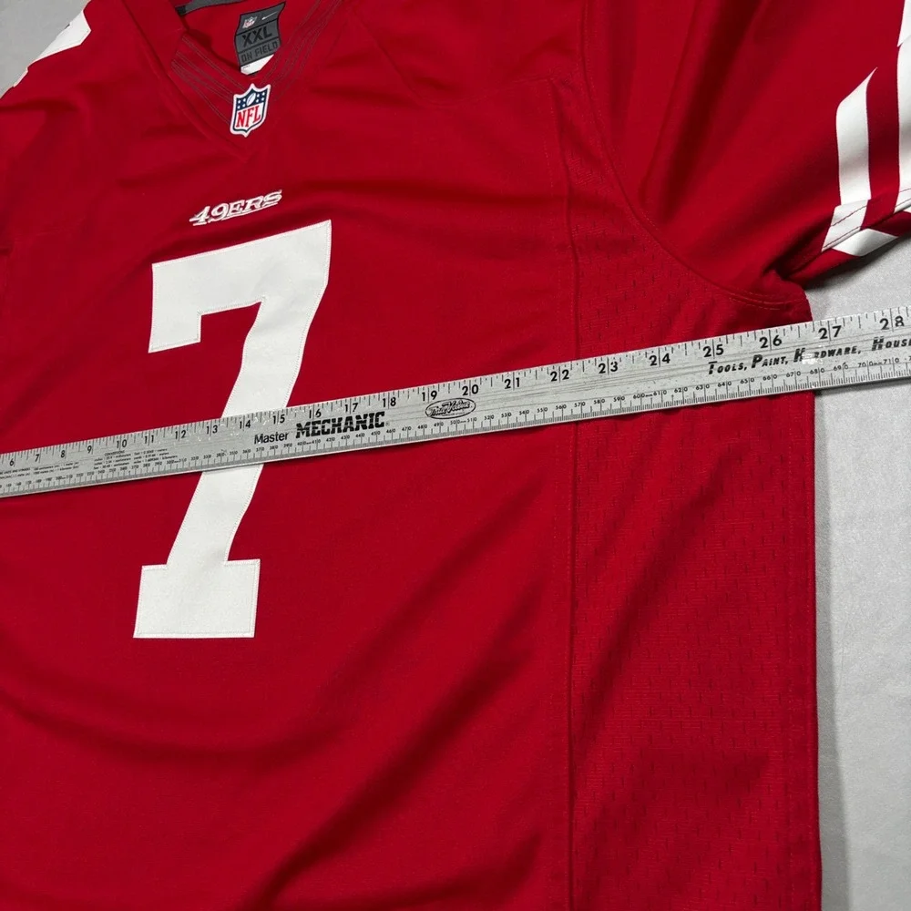 Nike Jersey San Francisco 49ers XXL Red Excellent Colin Kaepernick #7 On Field